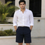 Men's Navy Chino Shorts