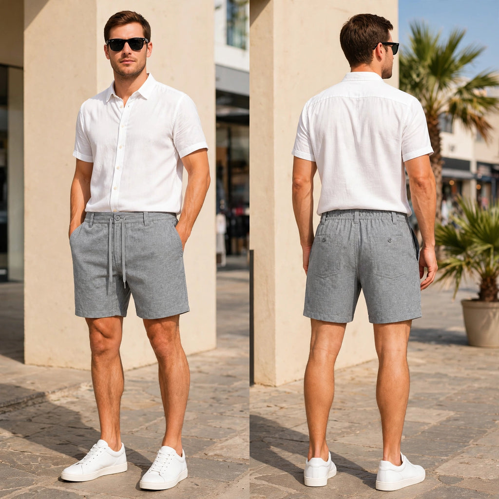 Men's Linen Shorts