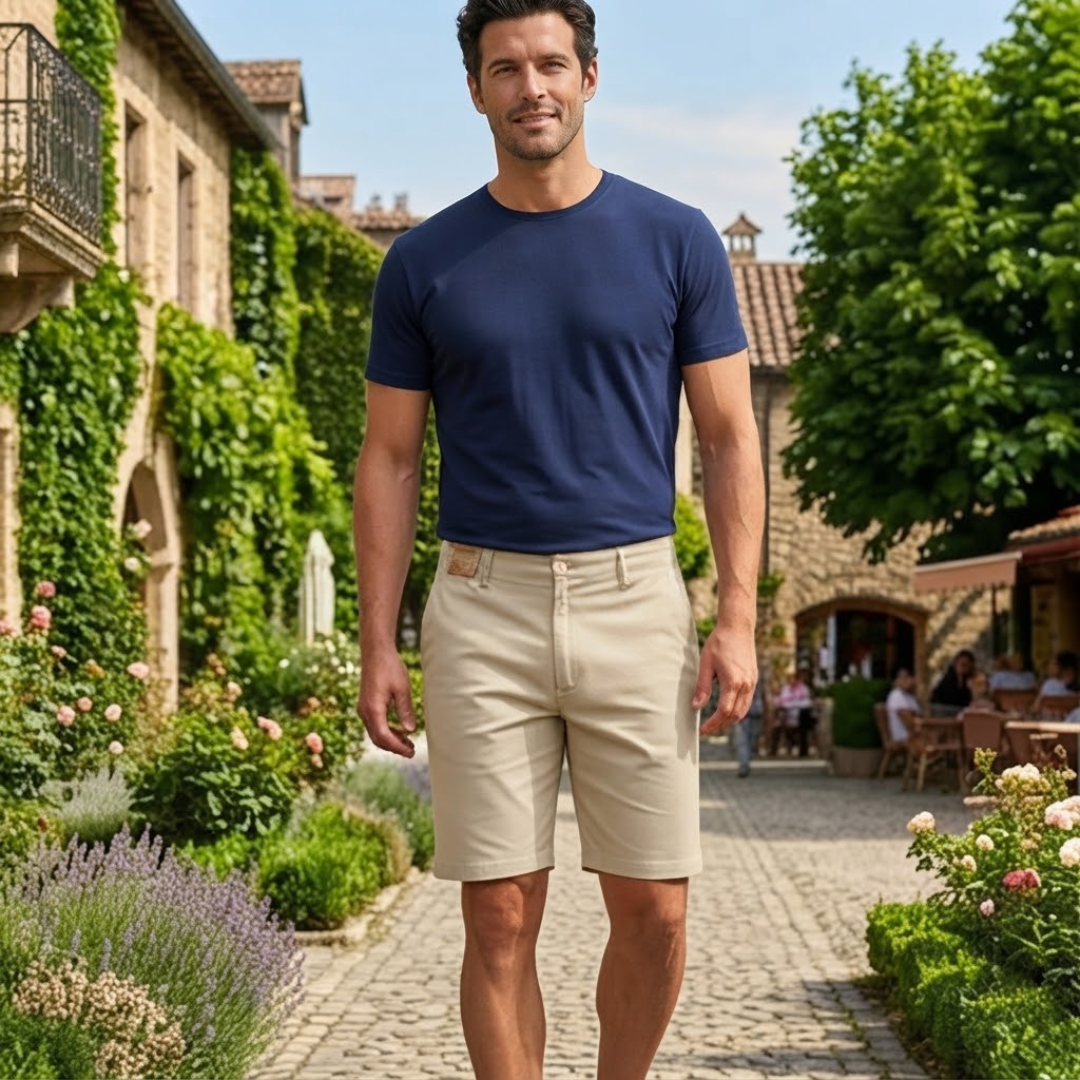 Men's Beige Chino Shorts Main image
