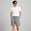 Men's Light gray Casual Linen Shorts