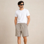 Men's Beige / light taupe Casual Linen Shorts
