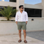 Men's Olive Chino Shorts